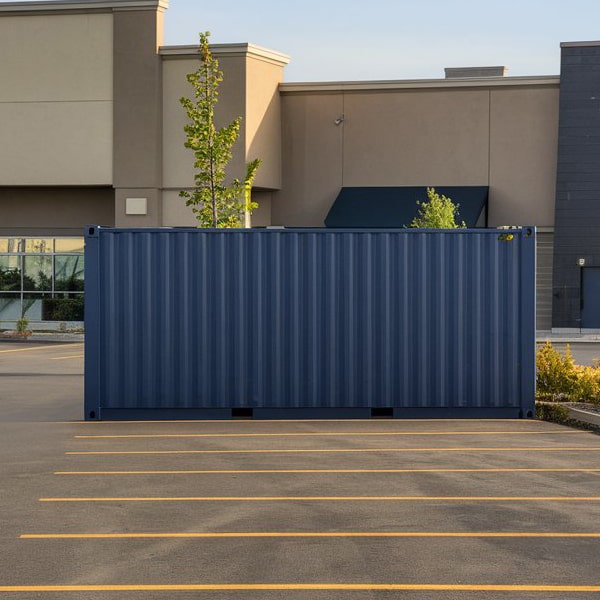our commercial storage containers are equipped with secure locking mechanisms and durable construction to keep your items safe