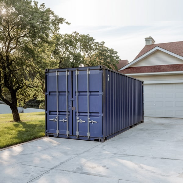 residential storage containers can be delivered to your home for convenient storage access